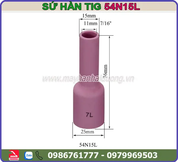 SỨ HÀN TIG 54N15L (#7)