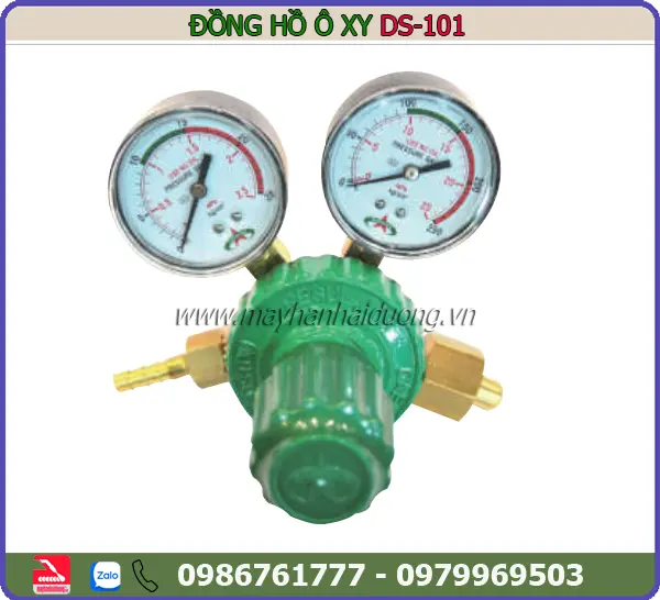 ĐỒNG HỒ ĐIỀU ÁP Ô XY DS101 - KOREA