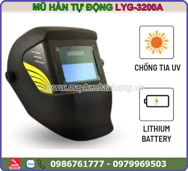 MŨ HÀN ĐIỆN TỬ LYG-3200A