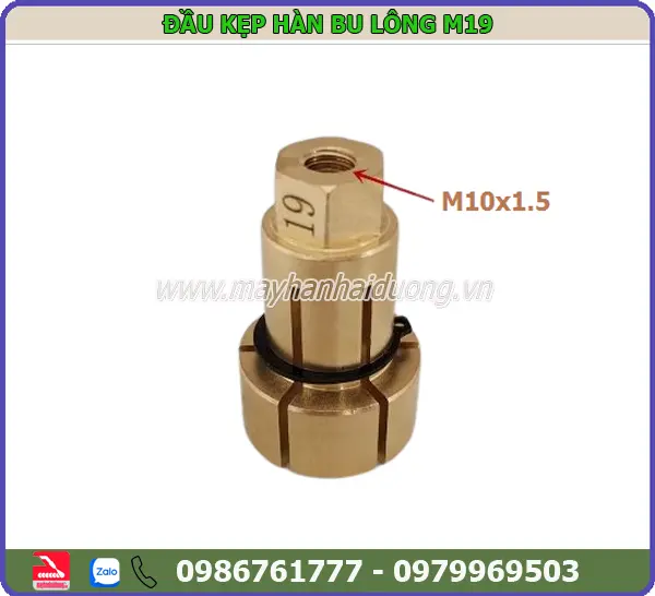 CHỤP KẸP HÀN BU LÔNG M19