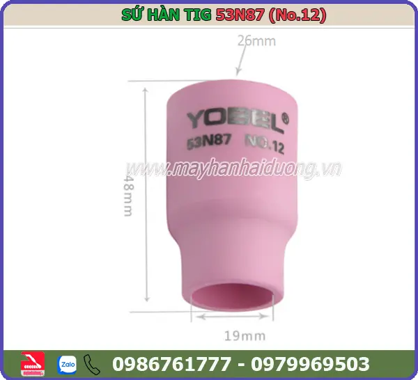 SỨ HÀN TIG 53N87 (#12)