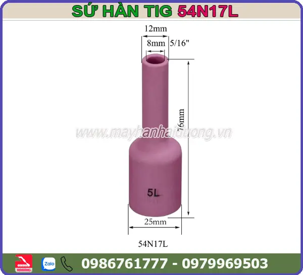SỨ HÀN TIG 54N17L (#5)