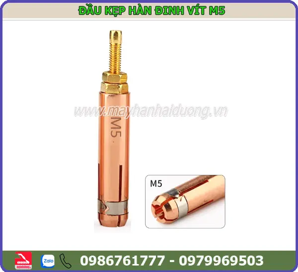 KẸP HÀN ĐINH VÍT M5