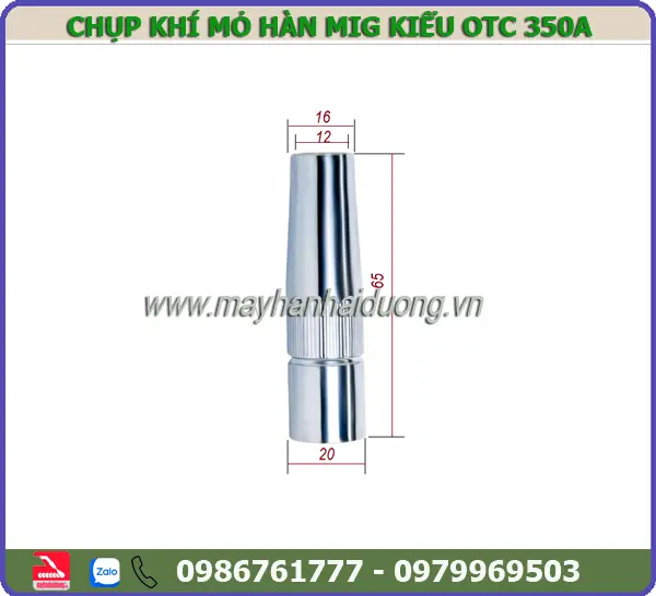 CHỤP KHÍ 350A ROBOT (KIỂU OTC) - HQ