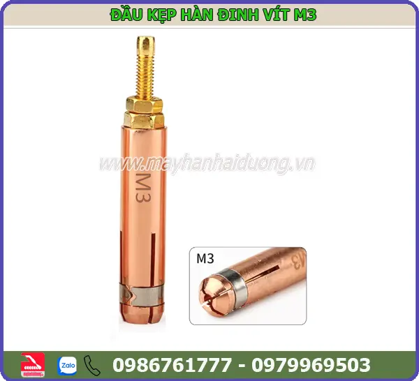KẸP HÀN ĐINH VÍT M3