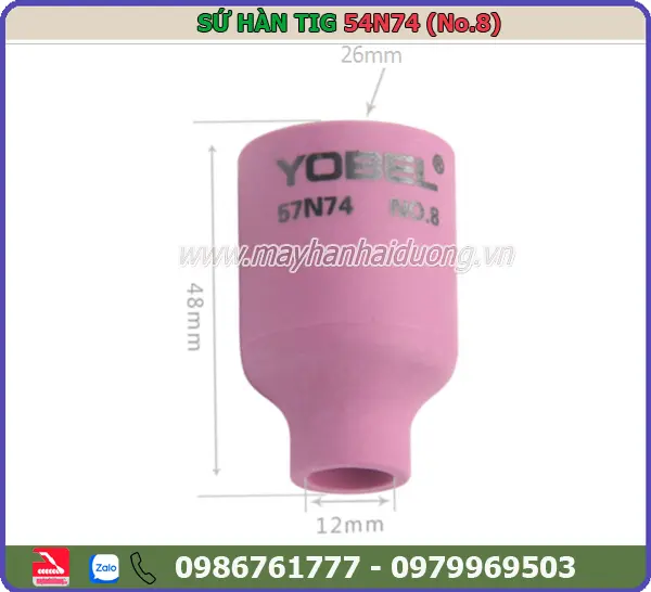 SỨ HÀN TIG 57N74 (#8)