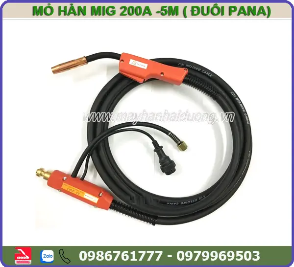 MỎ HÀN MIG P 200A - 5M