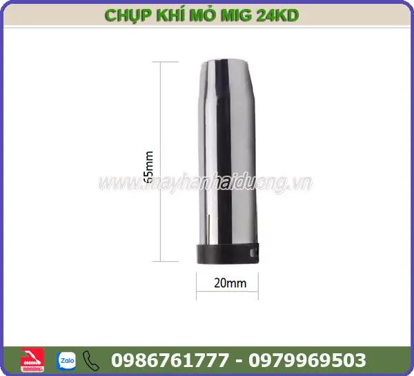 CHỤP KHÍ MỎ HÀN MIG 24KD