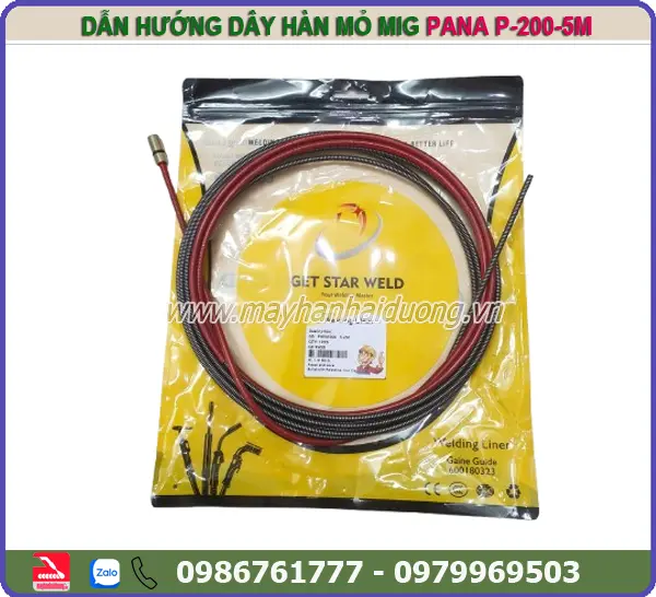 DẪN HƯỚNG - RUỘT GÀ MỎ HÀN MIG P-200A - 5M