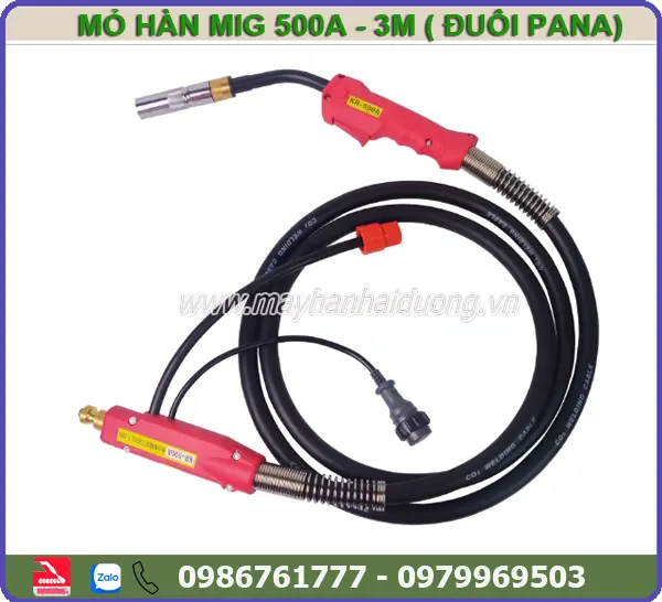 MỎ HÀN MIG P 500A - 3M