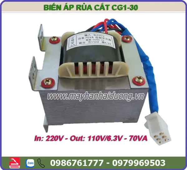 BIẾN ÁP RÙA CẮT CG1-30
