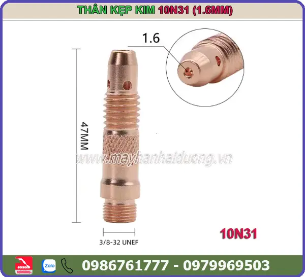 THÂN KẸP KIM 10N31(1.6MM)