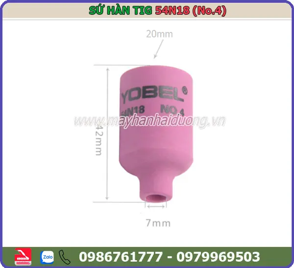 SỨ HÀN TIG 54N18 (#4)